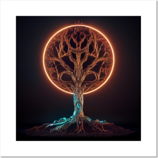 Yggdrasil World Tree of Life Posters and Art